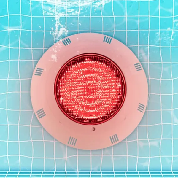 Pool- & Spatilbehør^LED Poollys, holdbar ABS-konstruktion, 360° høj lysstyrke, IP68 vandtæt rating, 7 farvekombinationer, 3 dynamiske tilstande