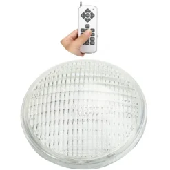 Pool- & Spatilbehør^LED swimmingpool lys Farverig indlejret fortykket glas undervandslampe til Par56 lyskilde18W 1800LM