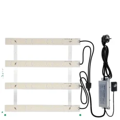 New LED Vækstlys, Dæmpbart Fuldspektrum, Høj LED Mængde,100W Kit Til Plante- & Urtedyrkning