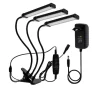 Best LED Vækstlys, Fuld Spektrum, Dæmpbar Timing, 12V Adapter 60W Kit Til Plante- & Urtedyrkning