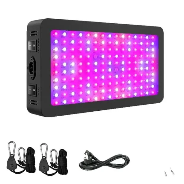 Clearance LED Vækstlys, Fuld Spektrum, Indendørs Vokslampe, 1500W B Kit Til Plante- & Urtedyrkning
