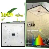 Krukkeplanter Indendørs^LED Vækstlys, Fuldt Spektrum, Dæmpbar Design,100W