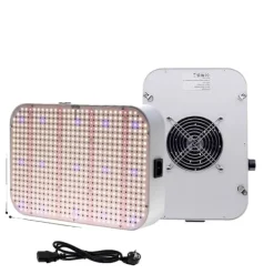 LED Vækstlys, Høj-Effektiv Design, Alsidigt Lysespektrum,100W Kit Til Plante- & Urtedyrkning