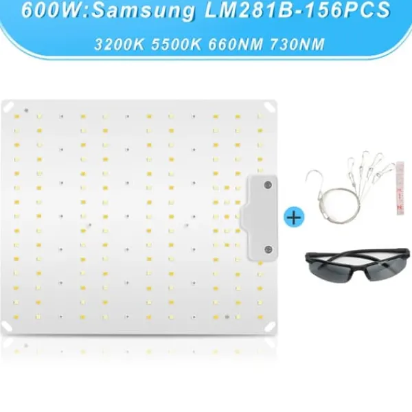 Discount LED Vækstlys, Samsung Diode, Fuld Spektrum Kit Til Plante- & Urtedyrkning