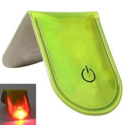Sikkerhedslamper^LED-lys Magnetisk Clip Sikkerhed Løb Nat Campingaktiviteter - Fluorescerende