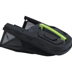 Sale Ledningsfri plæneklipper med 2 batterier 20V 2000mAh | Farve: Grå | Størrelse: 40L græsfanger Havemaskiner