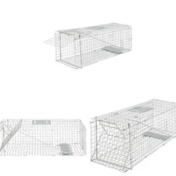 Online Levende fælde 80 cm galvaniseret - Levende Fælde - Levende Fælder - Home & Living Skadedyrsfælder