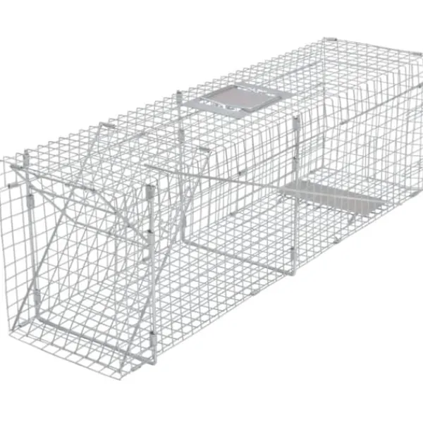 Clearance Levende fælde 100 cm galvaniseret - Levende Fælde - Levende Fælder - Home & Living Skadedyrsfælder