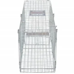 Clearance Levende fælde 100 cm galvaniseret - Levende Fælde - Levende Fælder - Home & Living Skadedyrsfælder