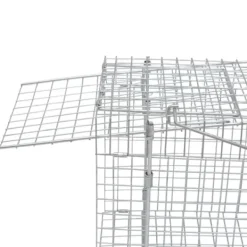 Clearance Levende fælde 100 cm galvaniseret - Levende Fælde - Levende Fælder - Home & Living Skadedyrsfælder