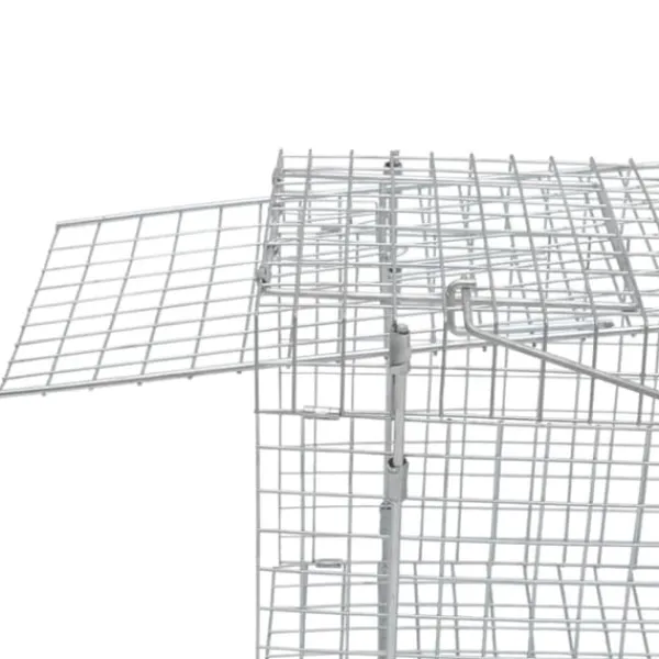 Clearance Levende fælde 100 cm galvaniseret - Levende Fælde - Levende Fælder - Home & Living Skadedyrsfælder
