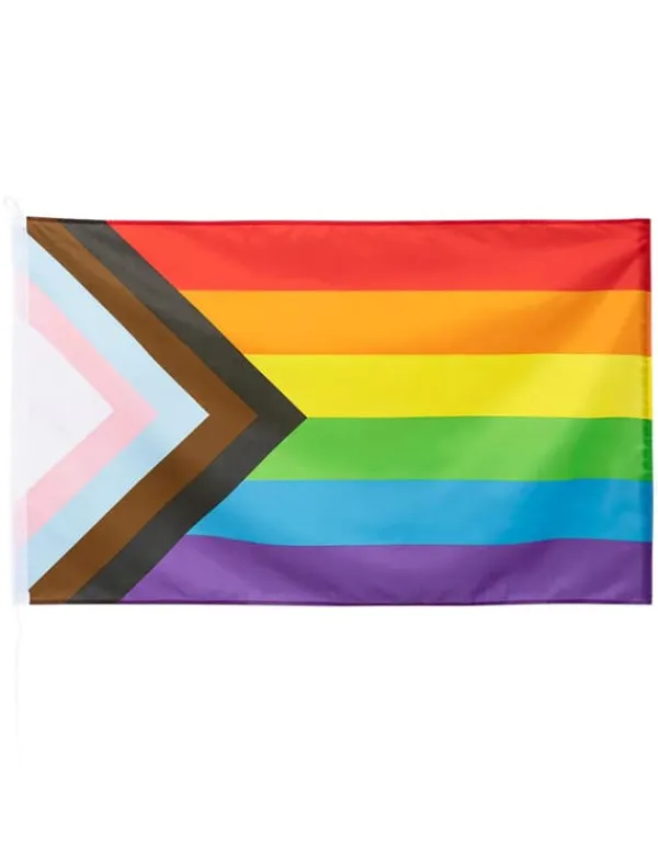 Flag & Vindposer^LGBTQ+ Regnbueflag 90 x 150 cm