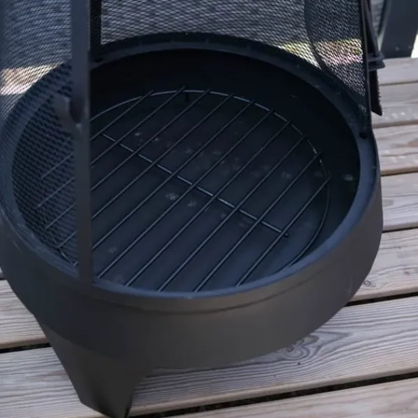 Outlet Limousin Bålfad Havepejs 126cm Pejse