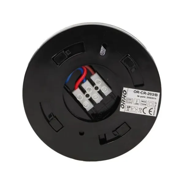 Bevægelsesdetektorer^Loftsbevægelsessensor OR-CR-203/B sort