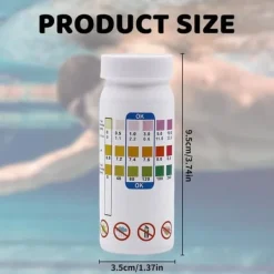 Clearance Lollanda 50-Pack 3-i-1 poolteststrimler og spa-teststrimler - pH, vandtester, alkalinitet, frit klor Pool- & Spatilbehør