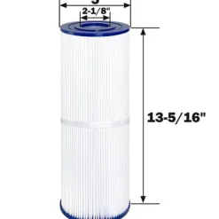 New Lollanda 2-pak poolfilterpatroner – kompatibel med Unicel C-4326, Pleatco PRB25-IN, Filbur FC-2375, 25 kvadratfod filtreringsområde Pool- & Spatilbehør