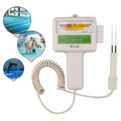 Best Lollanda PC-101 pH/klortester, vandtester, digital pH-måler til vand – bærbar, baggrundsbelysning, stor skærm Pool- & Spatilbehør