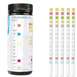 Pool- & Spatilbehør^Lollanda Pool & Spa Test Strips 50-pak – 14-i-1 vandtester til pH, klor, cyanursyre, hårdhed m.m.