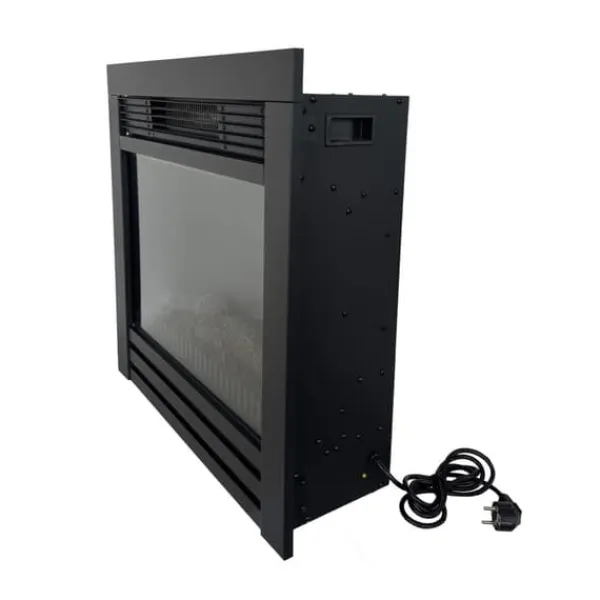 Sale Lucius el-indbygningsovn - 1400 Watt varme - Fjernbetjening Pejse