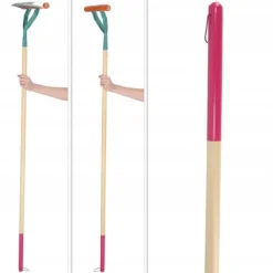 Hot Luftningsredskab, Metal, 38 cm Længde, Egnet til Have og Plæner, Letter Jordluftning, Letvægts Haveværktøj