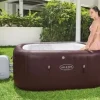 Luksus oppustelig jacuzzi – 2-3 personer – Ø170 cm – 110 luftdyser – vintersikker – inklusive tilbehør Spa & Udendørsbad