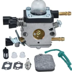 Havemaskiner^Løvblæser karburator med justeringsservicesæt 4229 1200 606 til Stihl BG45 BG46 BG55 BG65 BR45C SH55 SH85