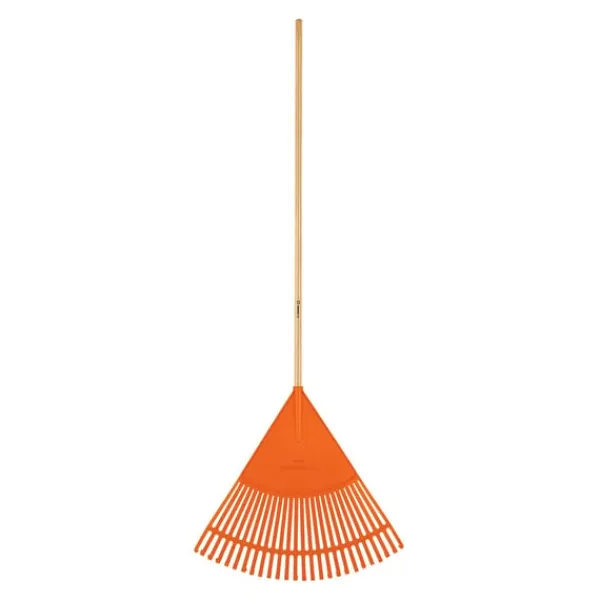 Clearance Løvrive med træskaft og 26 fleksible tænder, 142cm Truper® Haveværktøj