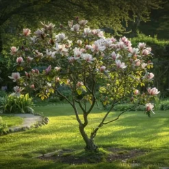 Buskads^Magnoliablande - Sæt med 6 - Magnolia - Højde 25-40cm - ⌀9cm