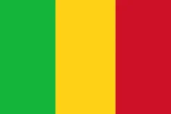 Flag & Vindposer^Mali flag