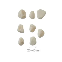 Best Marmorsten, 2,5x4 cm, Hvid Havesten & Trædesten