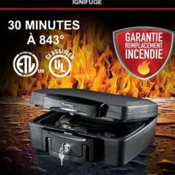 New MASTER LOCK Säkerhetsfodral / Safe - Brandsäker och vattentät - Format S - 4,9L Pengeskabe