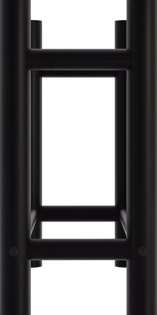 Tilbehør Til Brændeovne & Pejse^Medya Round Metal Firewood Rack Stand, Black - 30x60x60 cm
