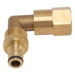 Outlet Messing 3/4in indvendigt gevind slange Albuefitting - Universal rotationsrøradapter Vanding