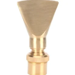 New Messing Smal Ventilator Vandfontæne Dyse Sprøjtehoved Justerbar Dam Sprinkler G1 Udvendig Gevind Springvand & Damme