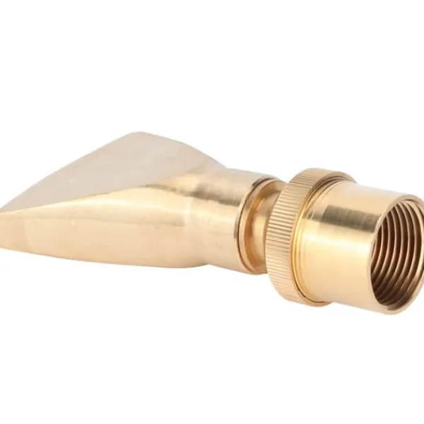 New Messing Smal Ventilator Vandfontæne Dyse Sprøjtehoved Justerbar Dam Sprinkler G1 Udvendig Gevind Springvand & Damme