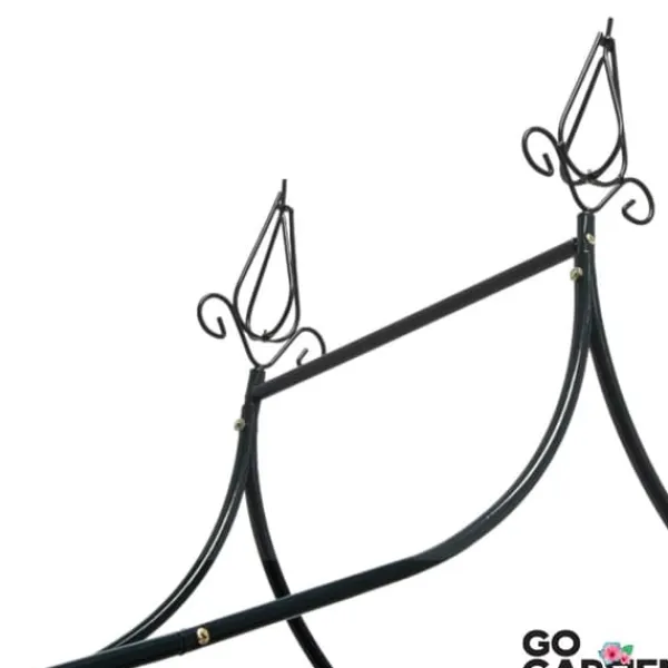 Clearance Metal havepergola til blomster, roser, klatreplanter, støtte, bue, ankre, have Buer, Spalier, Lysthuse Uden Tag