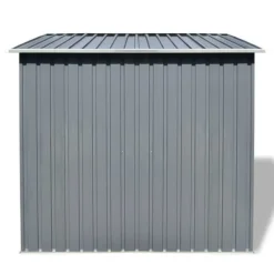 Discount Metal haveskur med ventilationsåbninger - Opbevaringsskur | Farve: Grå Skure, Garager & Carports
