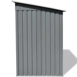 Discount Metal haveskur med ventilationsåbninger - Opbevaringsskur | Farve: Grå Skure, Garager & Carports
