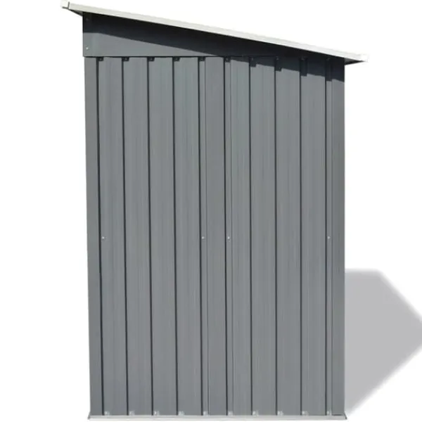 Discount Metal haveskur med ventilationsåbninger - Opbevaringsskur | Farve: Grå Skure, Garager & Carports