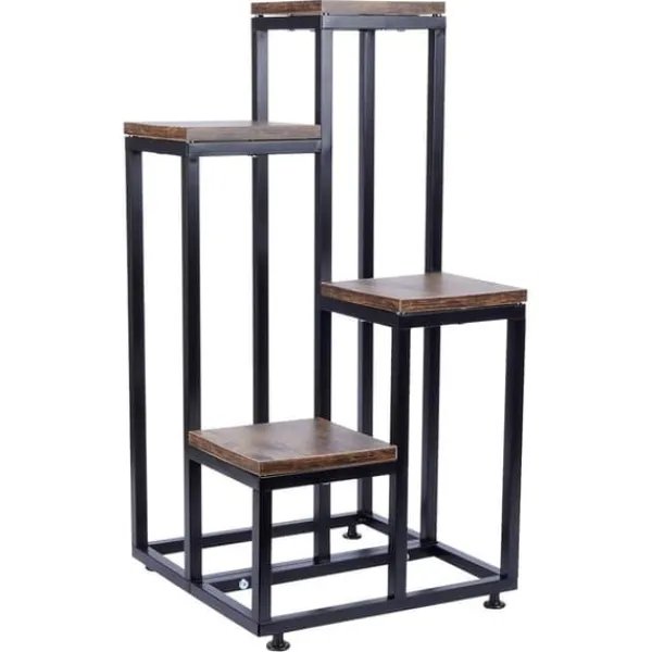 Sale Metalblomsterstativ 4-lags, niveaudelt stativ til potter, planter og blomster Plantestativer