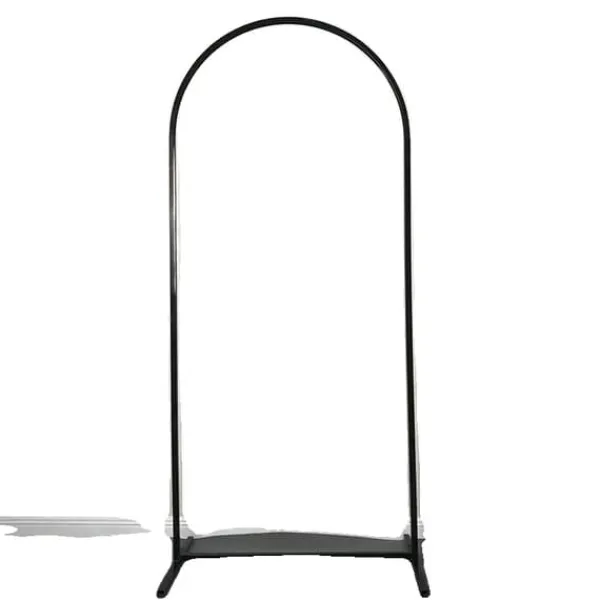Krukker & Plantebeholdere^Metalbueframe, Holdbar Konstruktion, Alsidige Farvemuligheder,2 fod x 4,9 fod, sort