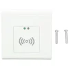 Clearance Mikrobølgesensor lyskontakt 86 panel, justerbar 360 grader, trappesensor, 220-240V Sensorer Til Sikkerhedssystemer