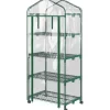 Sale Mini drivhus 69×50×165 cm – 4 hylder, gennemsigtigt Drivhus