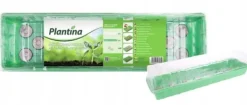 Outlet Mini drivhus + kokosnøddeskiver 54x15x11cm 20 huller Kit Til Plante- & Urtedyrkning