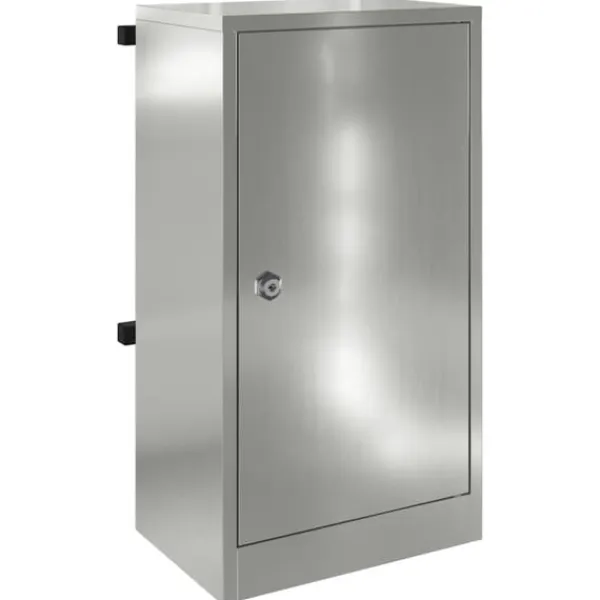 Online Moderne galvaniseret stål postkasse - Rektangulær design | Farve: Sort | Størrelse: 30x23x55 cm Postkasser & Brevindkast