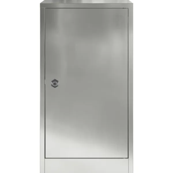 Online Moderne galvaniseret stål postkasse - Rektangulær design | Farve: Sort | Størrelse: 30x23x55 cm Postkasser & Brevindkast