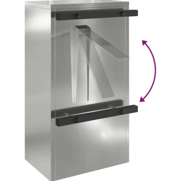 Online Moderne galvaniseret stål postkasse - Rektangulær design | Farve: Sort | Størrelse: 30x23x55 cm Postkasser & Brevindkast