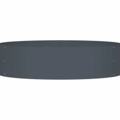Krukker & Plantebeholdere^Moderne plante stativ i stål - 5-delt havekrukker | Farve: Antracit | Størrelse: 80x80x20 cm