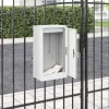 New Moderne postkasse i stål - Rektangulær design | Farve: Hvid | Størrelse: 30x23x55 cm Postkasser & Brevindkast