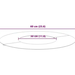 Online Moderne runde træring - Dekorativ havekrukke | Farve: Olivengrøn | Størrelse: Ø30/60 cm Krukker & Plantebeholdere